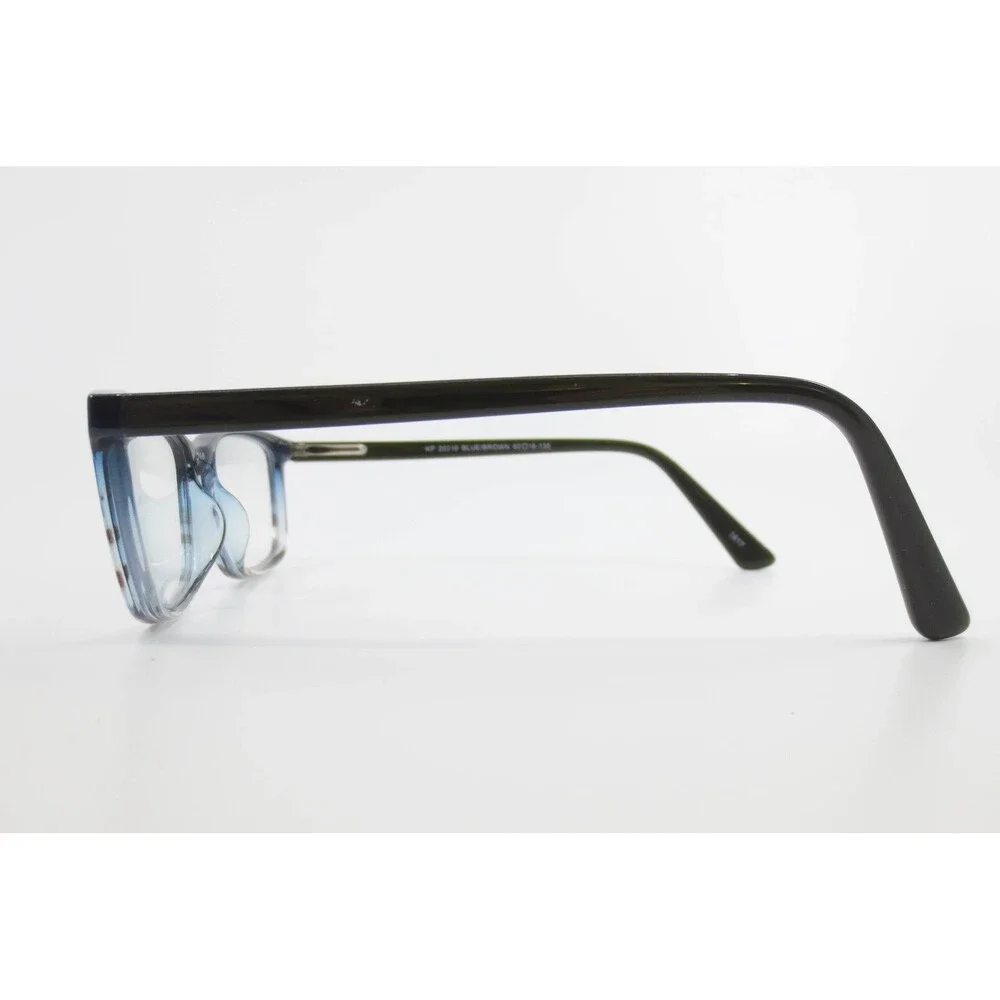 KP 20210 Blue Brown Rectangular Full Rim Eyeglass Frames 50-16-135 37803